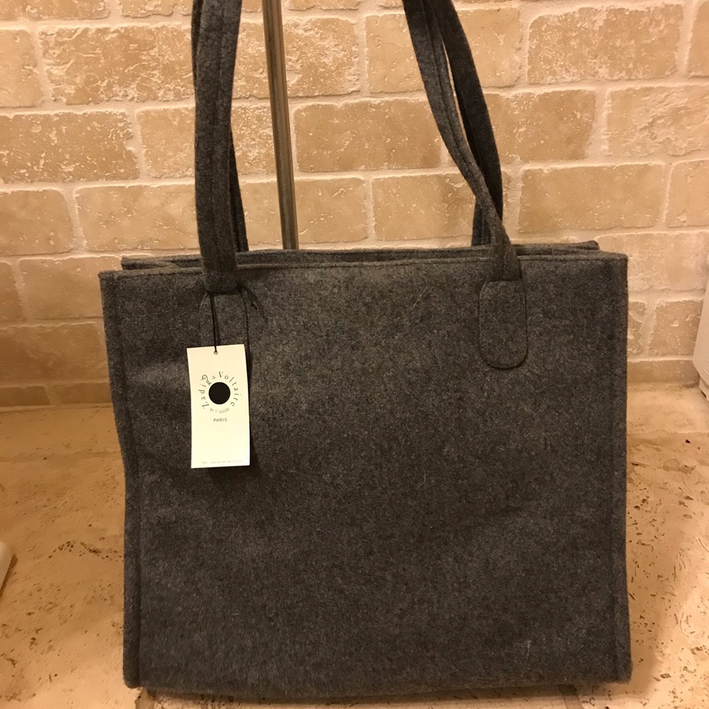 Zadig & Voltaire flannel tote